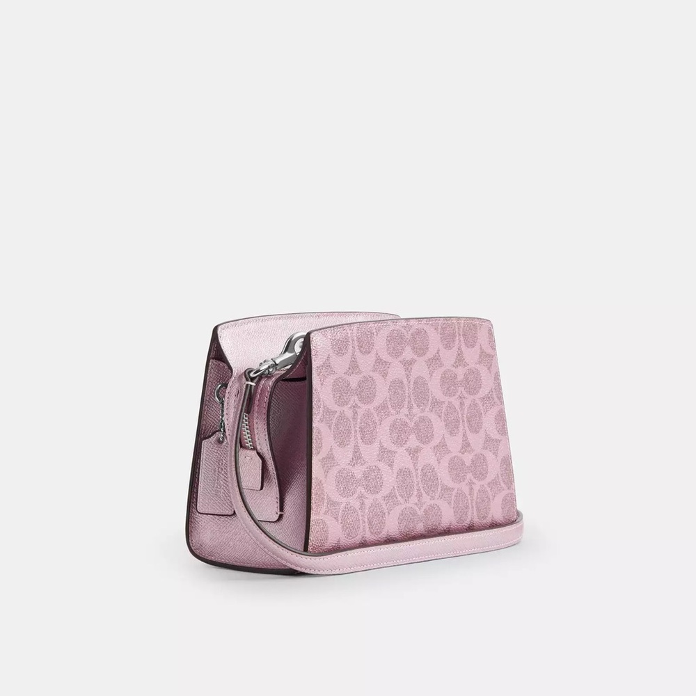 Coach Pink Signature Crossbody Bag - Picture 4 of 12